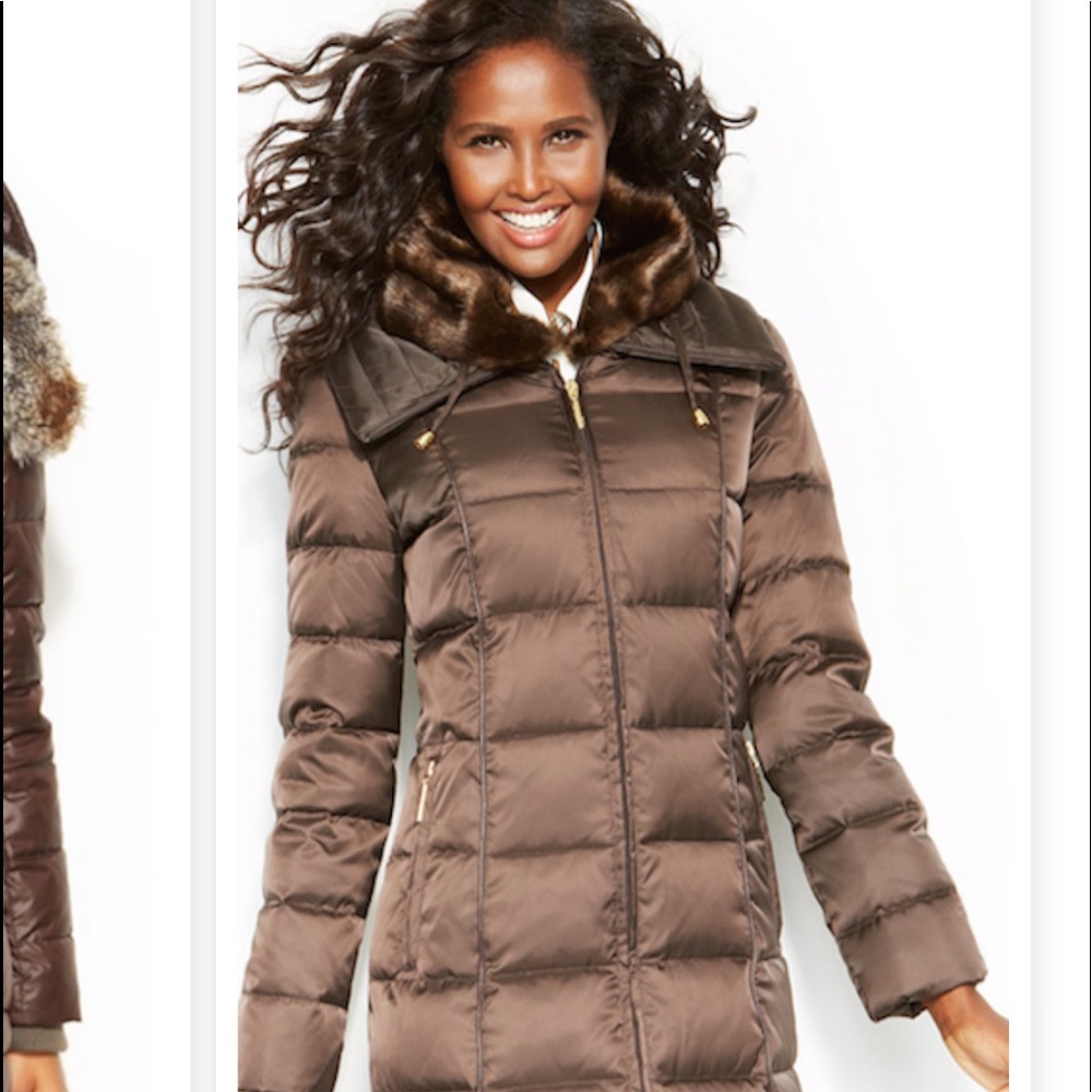 BRAND NEW Nautica Faux Fur Coat